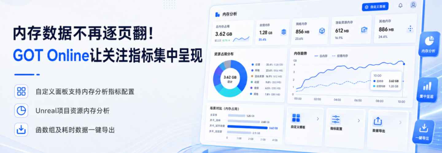 内存数据不再逐页翻！GOT Online开启“精准降本增效”模式