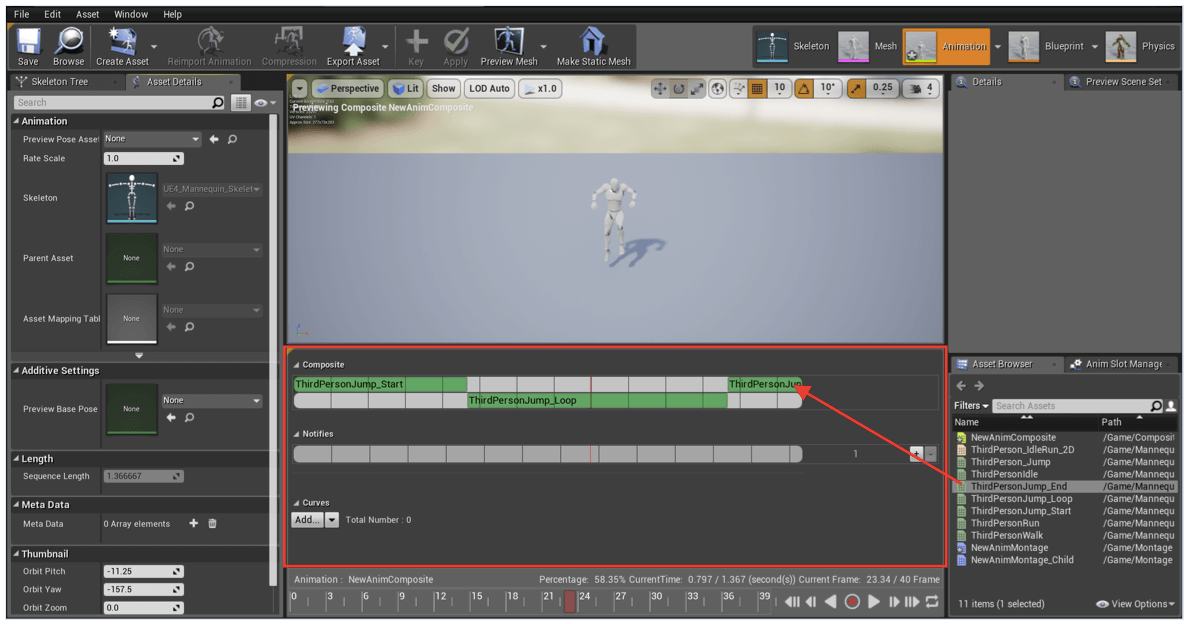 虚幻引擎学习之路动画模块进阶篇之动画融合